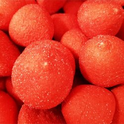 Lard boule rouge