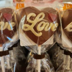 Sucette coeur Saint-Valentin