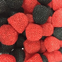 Mûres et framboises
