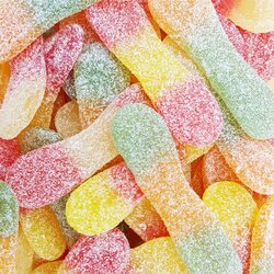 Langues multicolores citriques